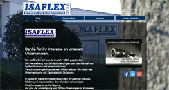 Desktop Screenshot of isaflex.de